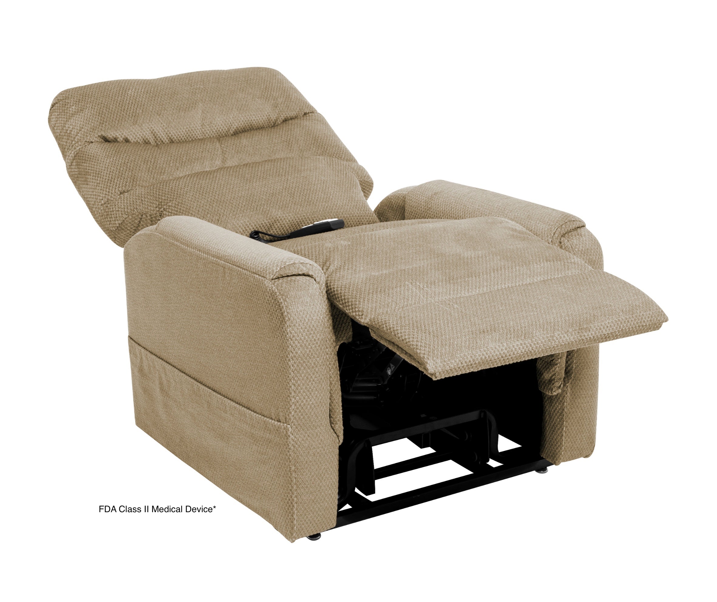 Spice Trio Invigorate Layflat Lift Recliner with Heat and Massage