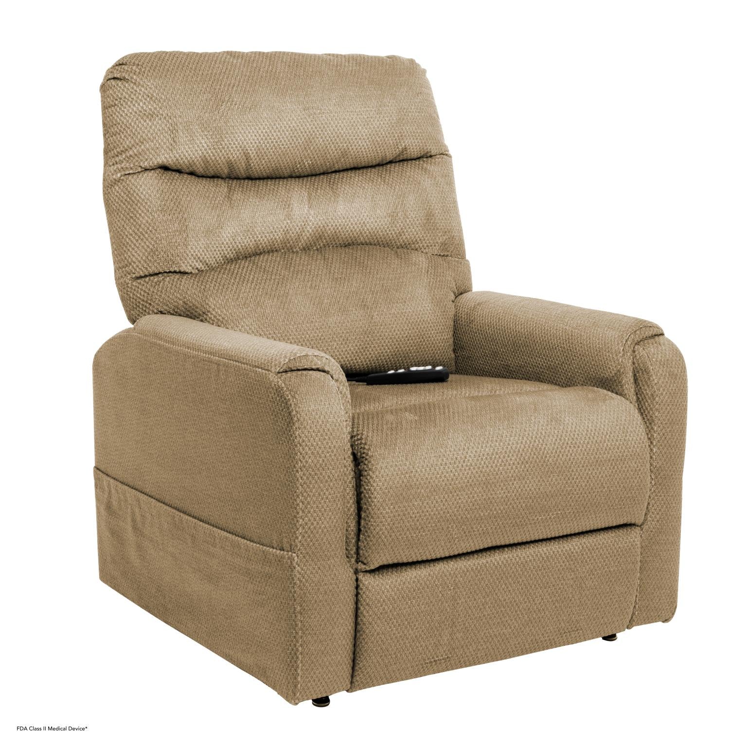 Spice Trio Invigorate Layflat Lift Recliner with Heat and Massage