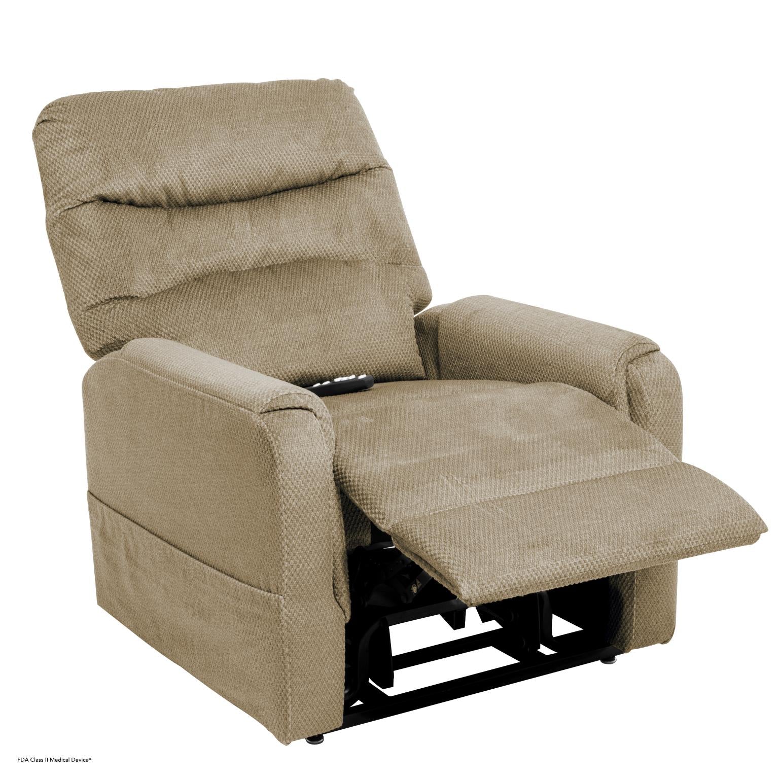 Spice Trio Invigorate Layflat Lift Recliner with Heat and Massage
