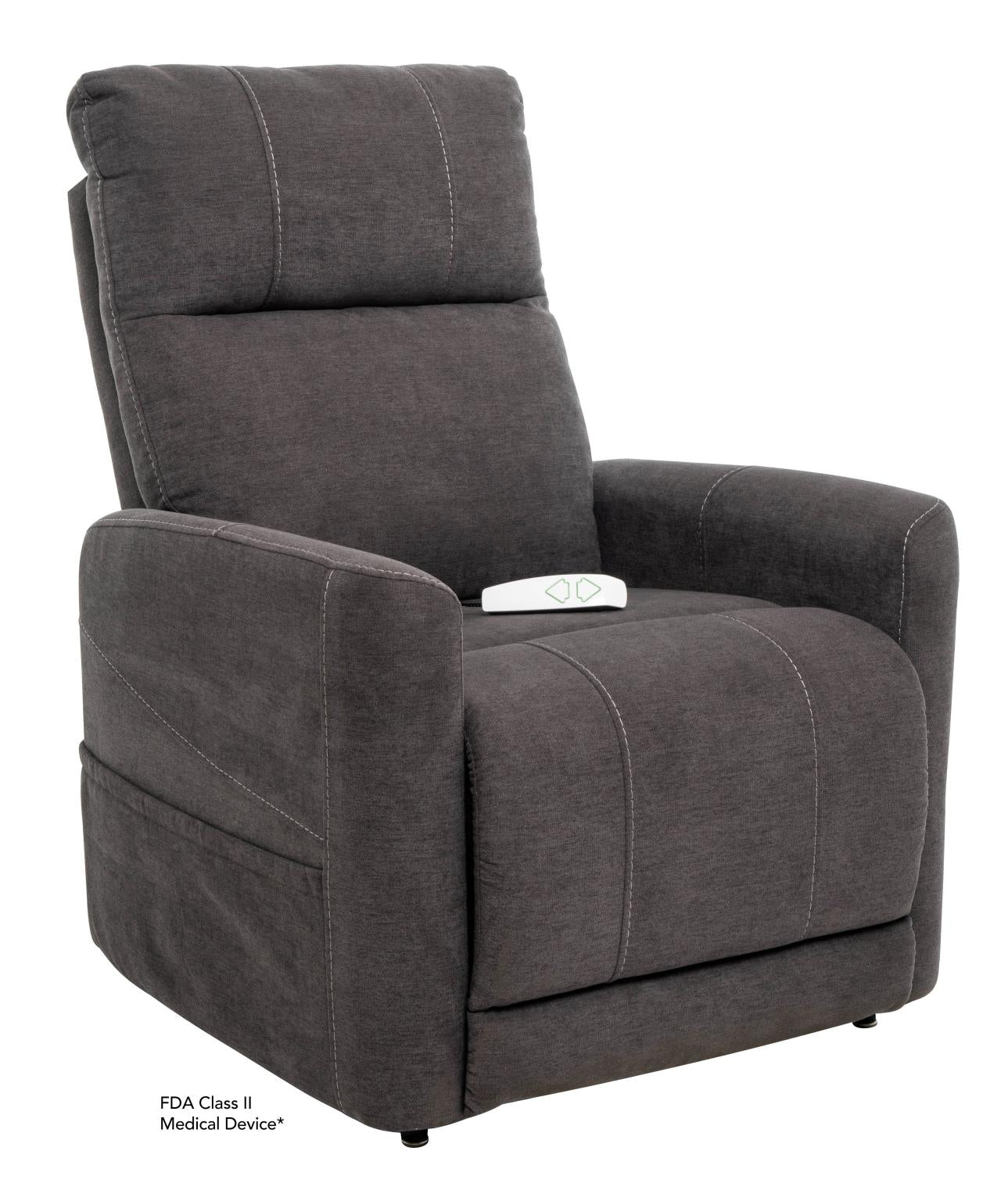 Saville Trio Invigorate Layflat Lift Recliner with Heat and Massage