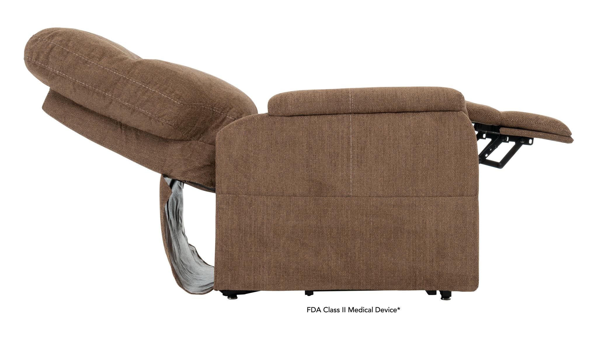 Dynamo Trio Invigorate Layflat Lift Recliner with Heat and Massage