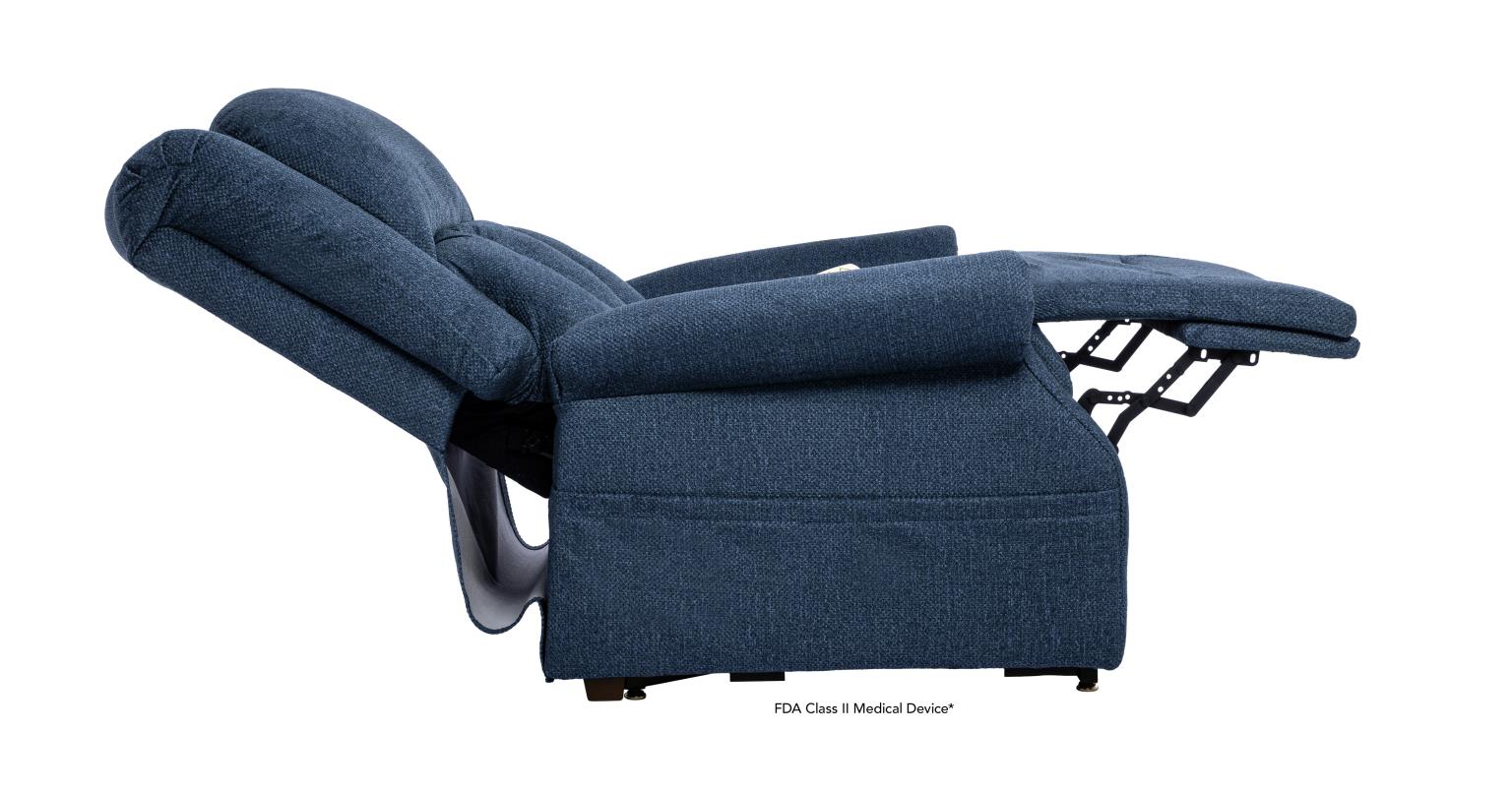 Vance Trio Tenacity Layflat Lift Recliner with Heat and Massage